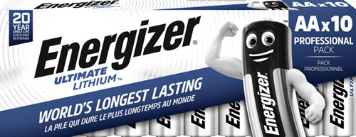 Batterij Energizer Ultimate Lithium 10xAA