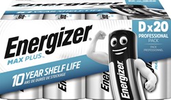 Batterij Energizer Max Plus 20xD alkaline