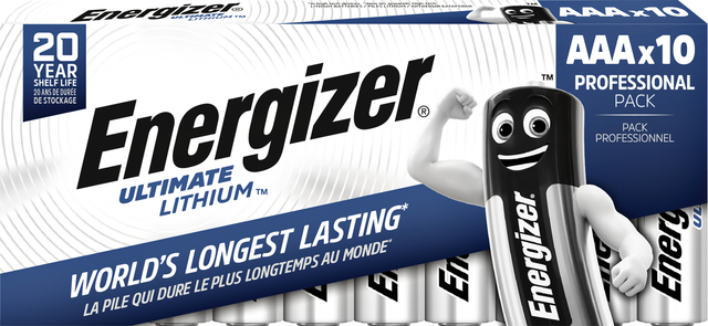 Batterij Energizer Ultimate Lithium 10xAAA afbeelding