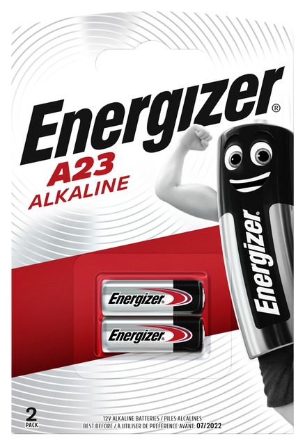 Batterij Energizer 2xA23 alkaline afbeelding