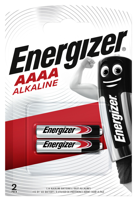 Batterij Energizer 2xAAAA alkaline afbeelding