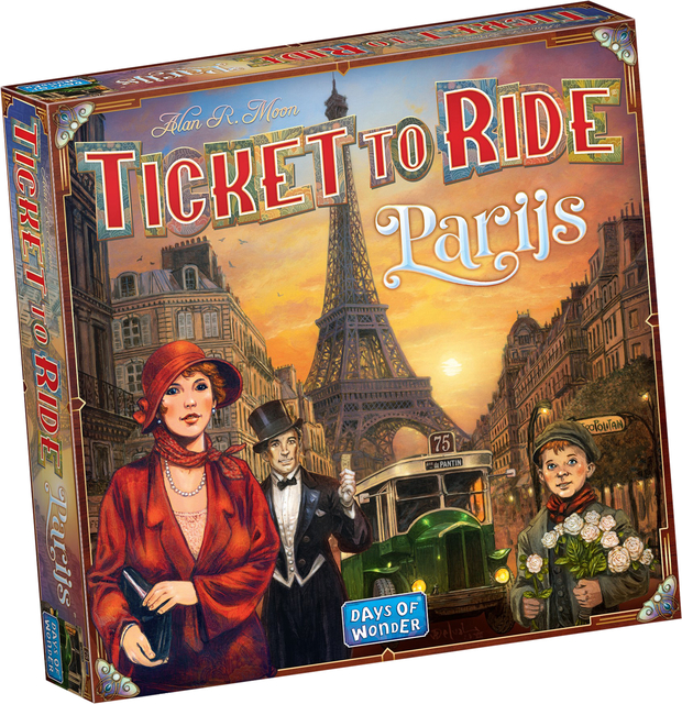 Bordspel Ticket to Ride Parijs afbeelding