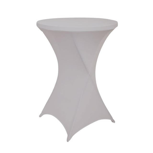 Tafelrok BRASQ voor statafel 80cm grijs afbeelding
