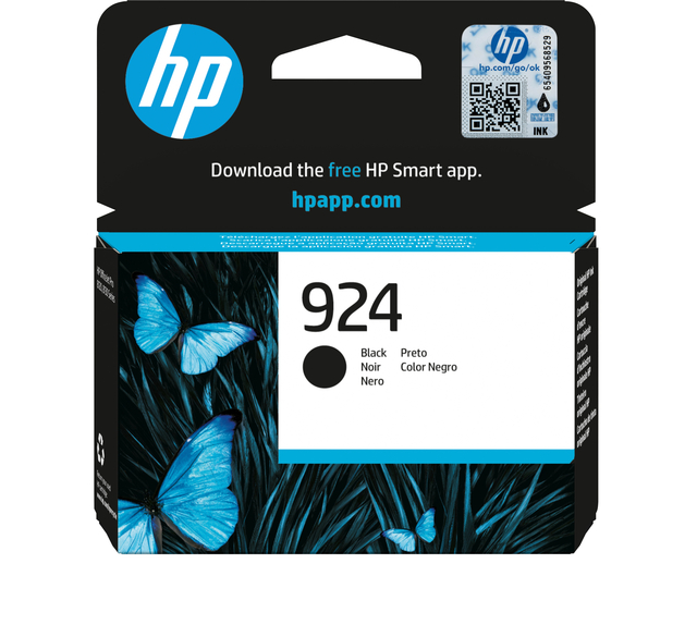 Inktcartridge HP 4K0U6NE 924 zwart afbeelding