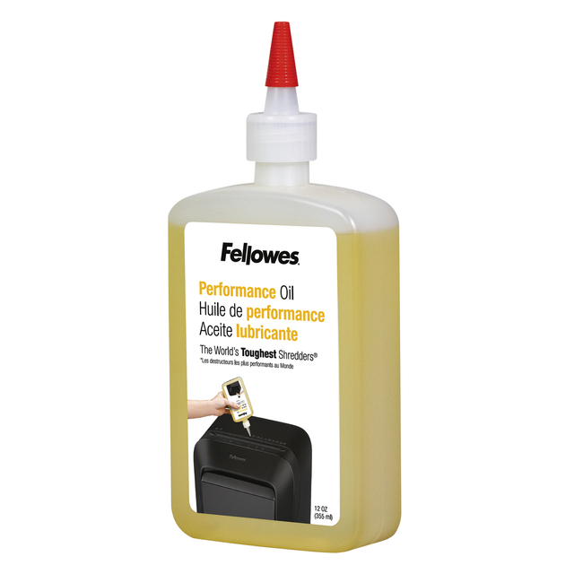 Olie voor papiervernietiger Fellowes 355ml afbeelding