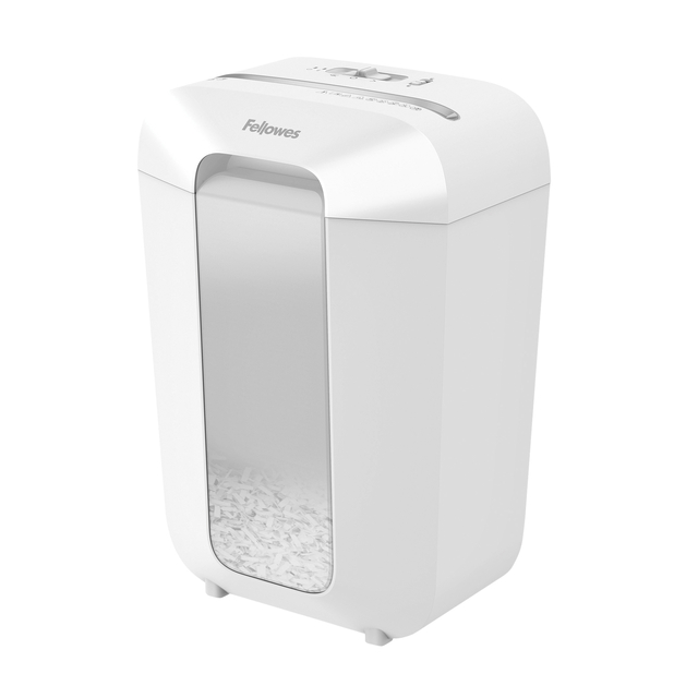 Papiervernietiger Fellowes Powershred LX70 snippers 4x40mm wit afbeelding
