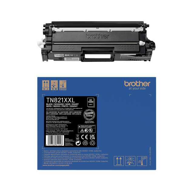 Toner Brother TN-821XXLBK zwart afbeelding