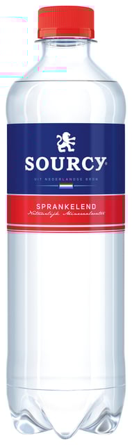Water Sourcy rood petfles 500ml afbeelding