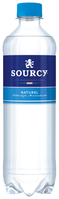 Water Sourcy blauw petfles 500ml afbeelding