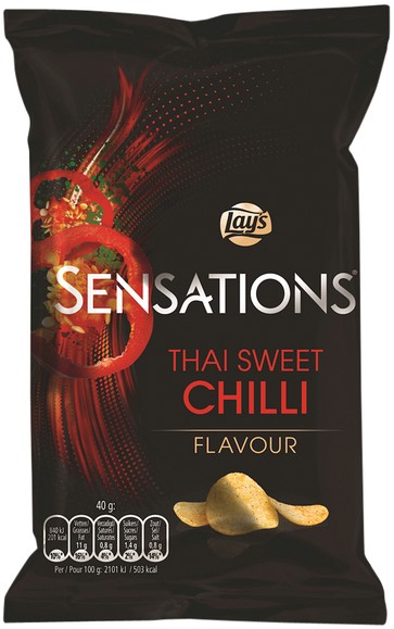 Chips Lay's Sensations Thai sweet chilli zak 40gr - GK