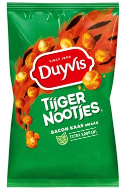 Tijgernootjes Duyvis  bacon kaas zak 1kg