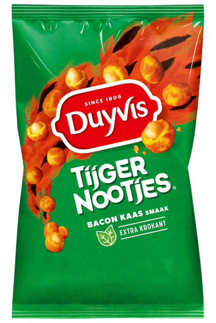 Tijgernootjes Duyvis bacon kaas zak 1kg afbeelding