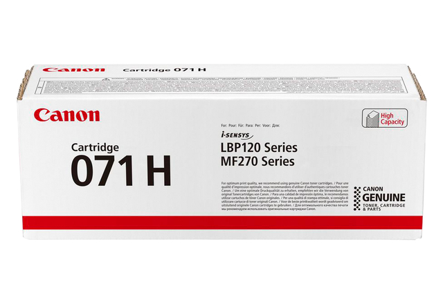 Tonercartridge Canon CRG 071H zwart afbeelding