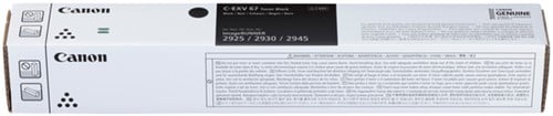 Tonercartridge Canon C-EXV 67 zwart