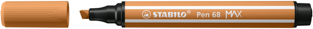 Viltstift STABILO Pen 68/89 Max donker oker afbeelding