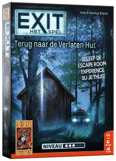999 games Spel EXIT Terug naar de Verlaten Hut Breinbreker