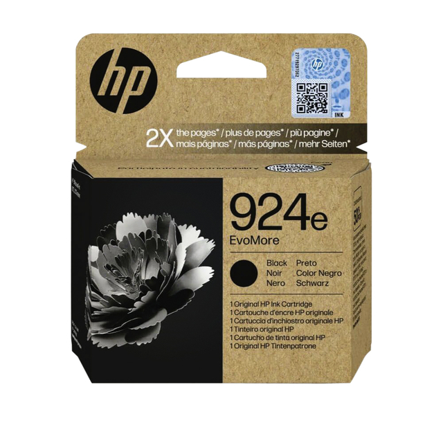 Inktcartridge HP 4K0V0NE 924E Evomore zwart afbeelding