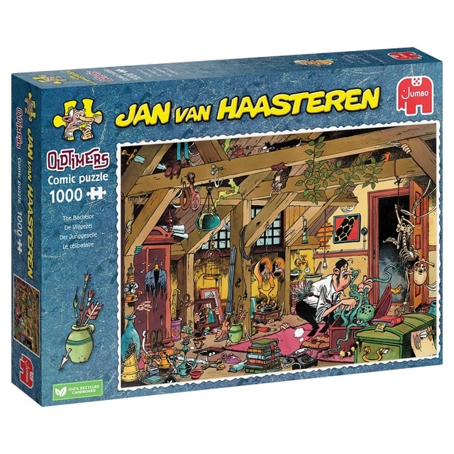 Puzzel Jan van Haasteren Oldtimers - De Vrijgezel 1000 stukjes afbeelding