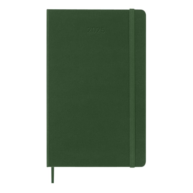 Moleskine Agenda 2025 12M Planner Weekly 7dagen 1pagina large hc myrtle green