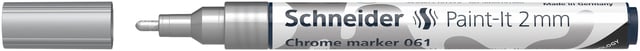 Viltstift Schneider Paint-it 061 2.0mm metallic chrome afbeelding
