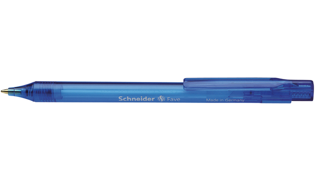 Balpen Schneider Fave medium blauw afbeelding