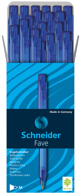 Balpen Schneider Fave medium blauw — Foto 2 van 2