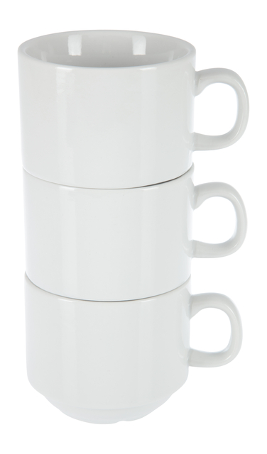 Theekop Olympia Whiteware 200 ml doos 12 stuks wit — Foto 2 van 2