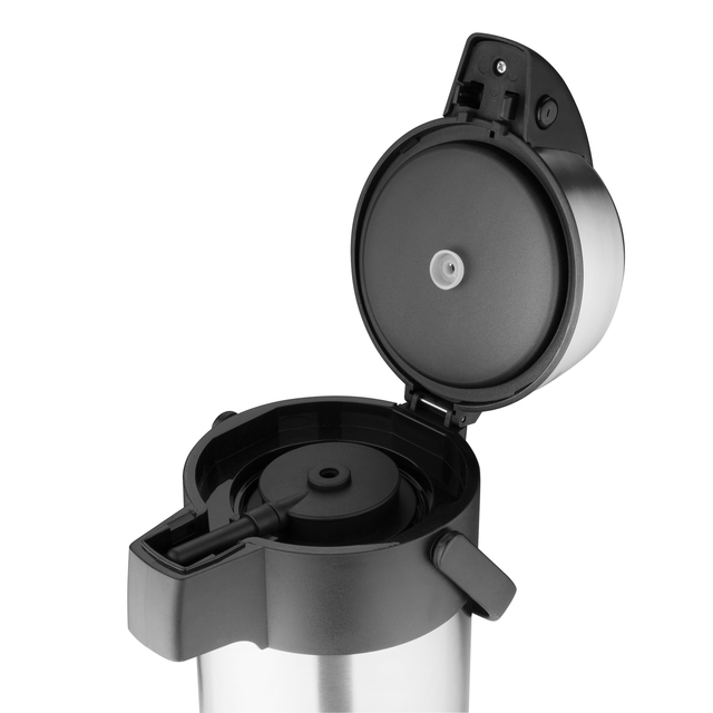 Thermoskan Olympia met pomp  2.5 liter rvs — Foto 2 van 2