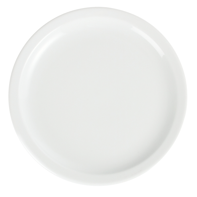 Bord Olympia Whiteware Ø23 cm doos 12 stuks wit afbeelding
