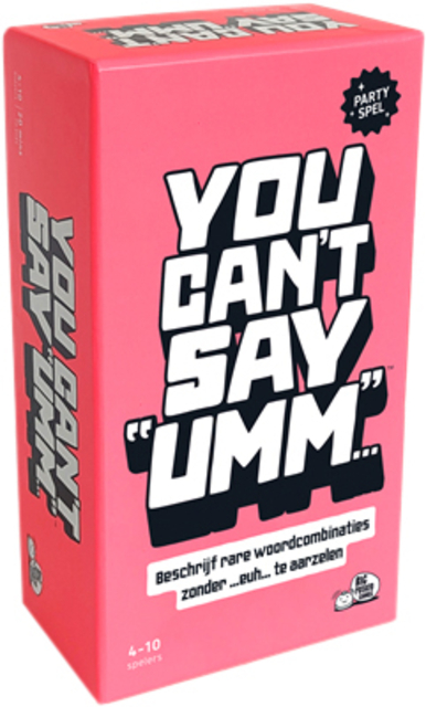 Spel You Can't Say Umm