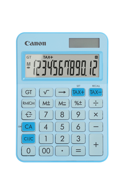 Rekenmachine Canon LS-125KB blauw afbeelding