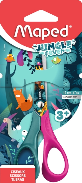 Kinderschaar Maped Jungle Fever 12cm — Foto 2 van 2