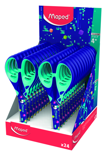 Schaar Maped Pixel Party 13cm display à 24 stuks afbeelding