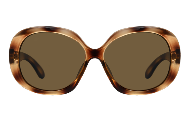 Zonnebril Montana met bruin gepolariseerd glas glans demi afbeelding