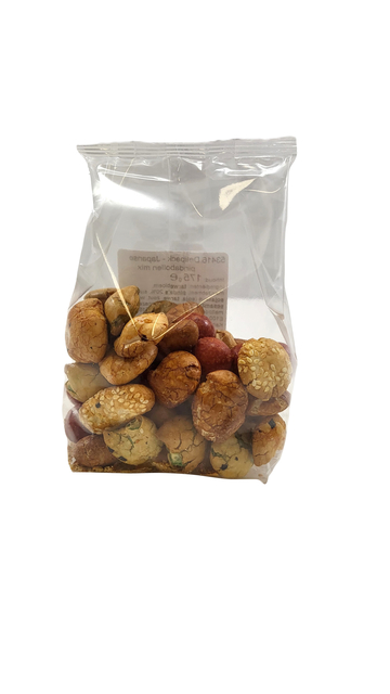 Delinuts Borrelnootjes Japanse bollen zak 175 gram