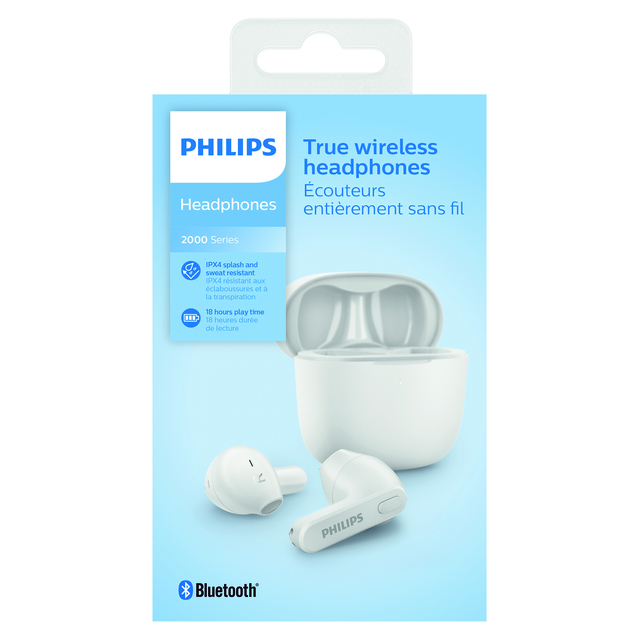 Philips Oortelefoon In-ear TWS TAT2236 wit