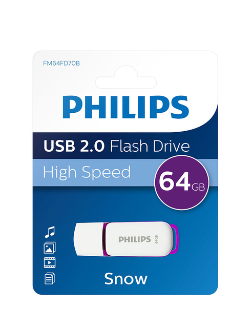 Philips USB-stick Flash Drive Snow 64GB USB 2.0