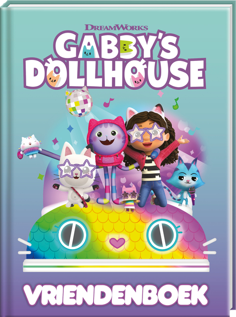 Vriendenboek Interstat Gabby's Dollhouse afbeelding