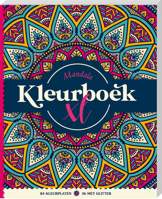 Kleurboek Interstat XL Mandala afbeelding