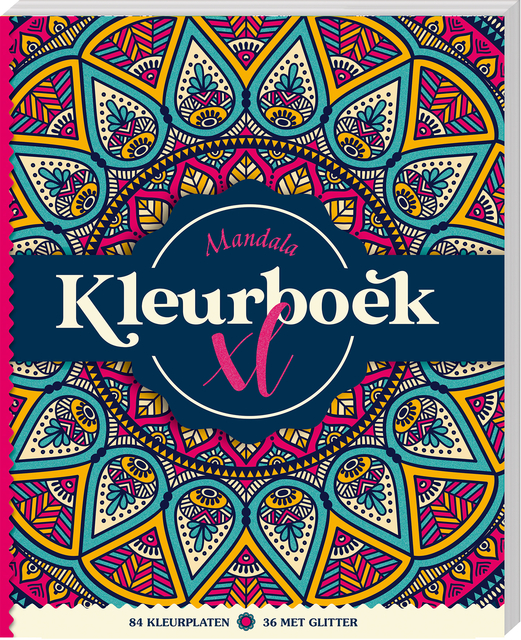 Kleurboek Interstat XL Mandala afbeelding