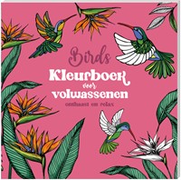 Kleurboek voor volwassenen Interstat Birds