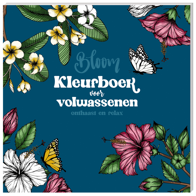 Kleurboek voor volwassenen Interstat Bloom afbeelding