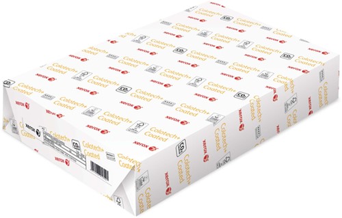 Laserpapier Xerox Colotech+ glossy coated A4 170gr wit 250vel