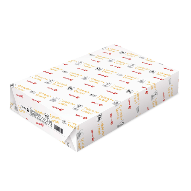Xerox Laserpapier Colotech+ glossy coated A4 130gr wit 500vel