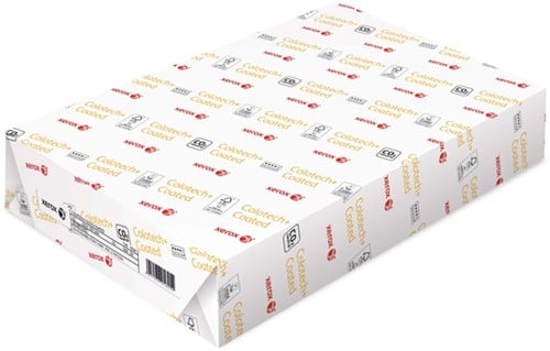 Laserpapier Xerox Colotech+ glossy coated A3 170gr wit 250vel