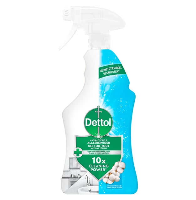 Allesreiniger Dettol Katoenfris desinfectiespray 750ml afbeelding