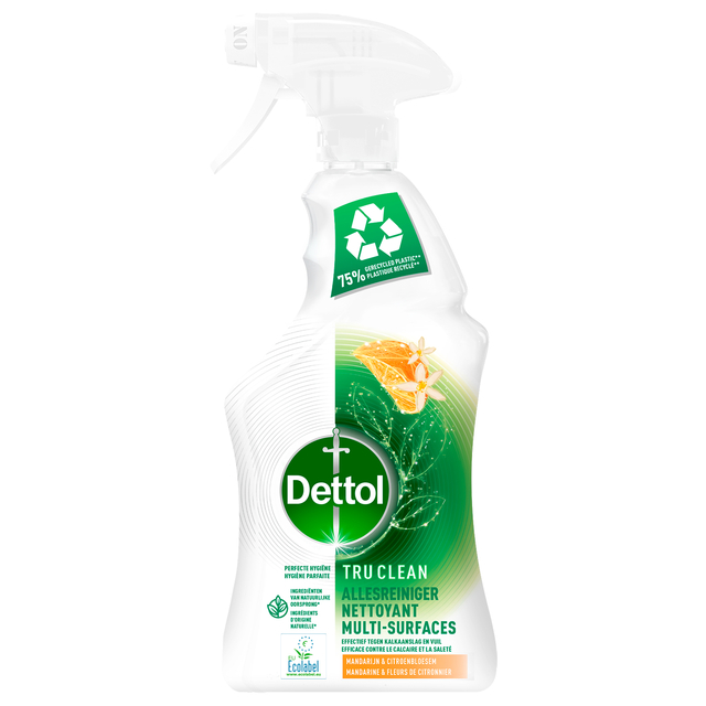 Allesreiniger Dettol TC Mandarin & Lemon spray 500ml afbeelding