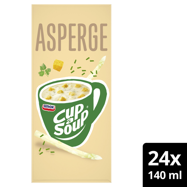 Cup-a-Soup Unox asperge 24x140ml afbeelding