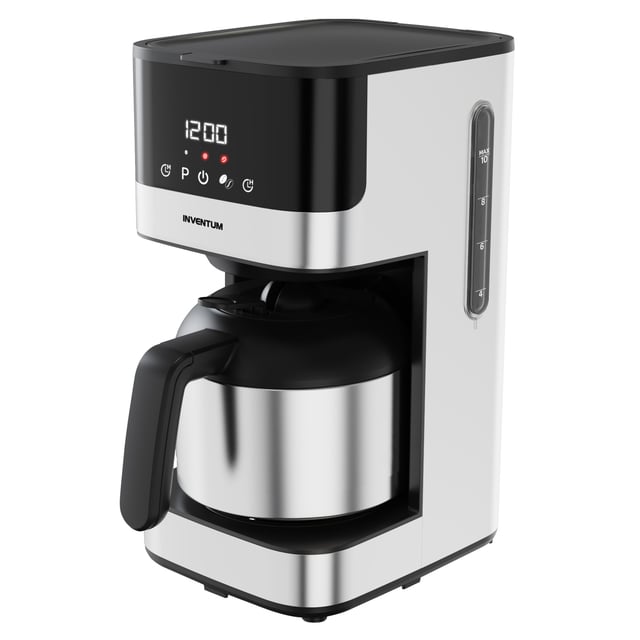 Koffiezetapparaat Inventum 1.2 liter zwart met rvs afbeelding