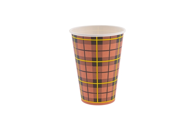 Beker 5% IEZZY 180ml karton scotty 100 stuks rood afbeelding